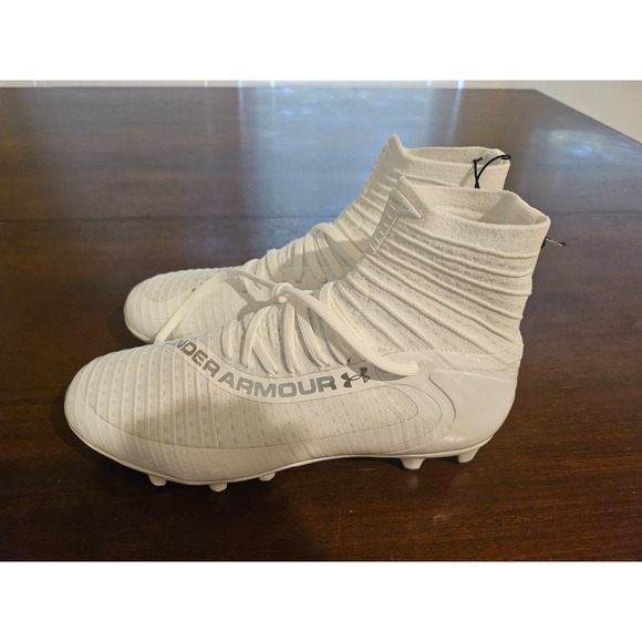 Under Armour Men\'s UA‎ Highlight 2 MC Lace Up Football Cleats White Size 8.5 main image 4